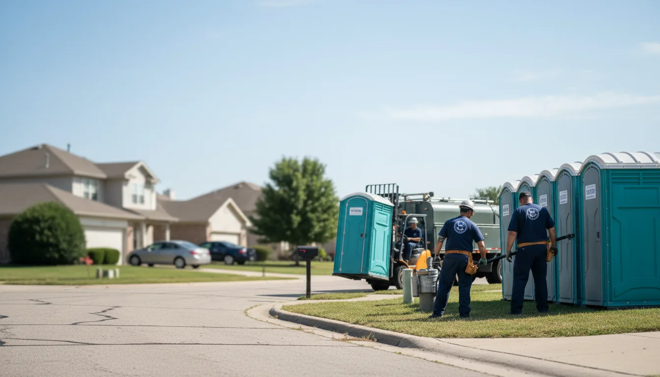 Porta Potty Rental in Thornton, IL near me